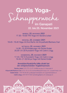 Yoga Schnupperwoche im Ganapati